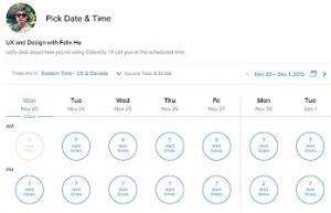 scheduling sales meetings