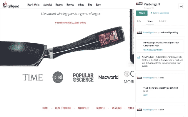 Datafox screenshot