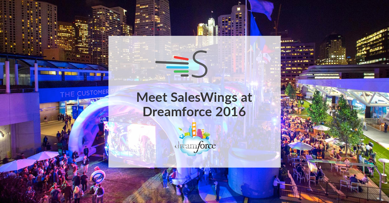 SalesWings for Salesforce is attending Dreamforce