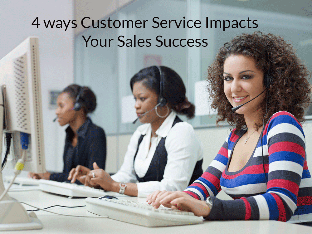 4 ways Customer Service Impacts Your Sales Success
