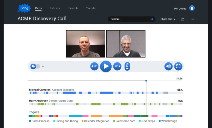 call recording analysis Going.io