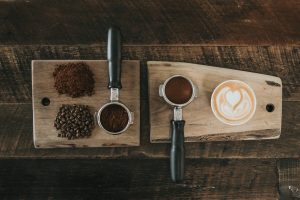 Coffee Setup Table inside sales team