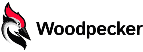 woodpecker logo sales prospecting tools article