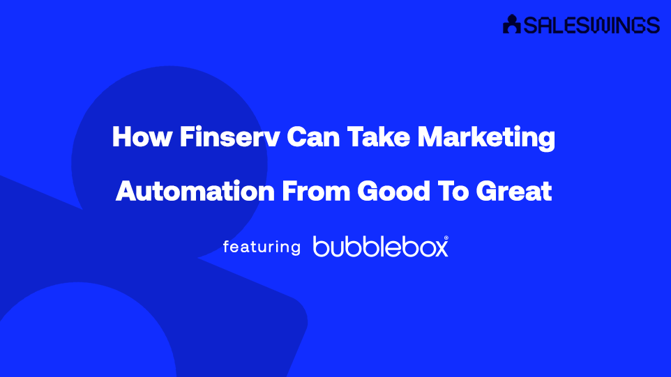 making marketing automation great in marketing cloud for financial services