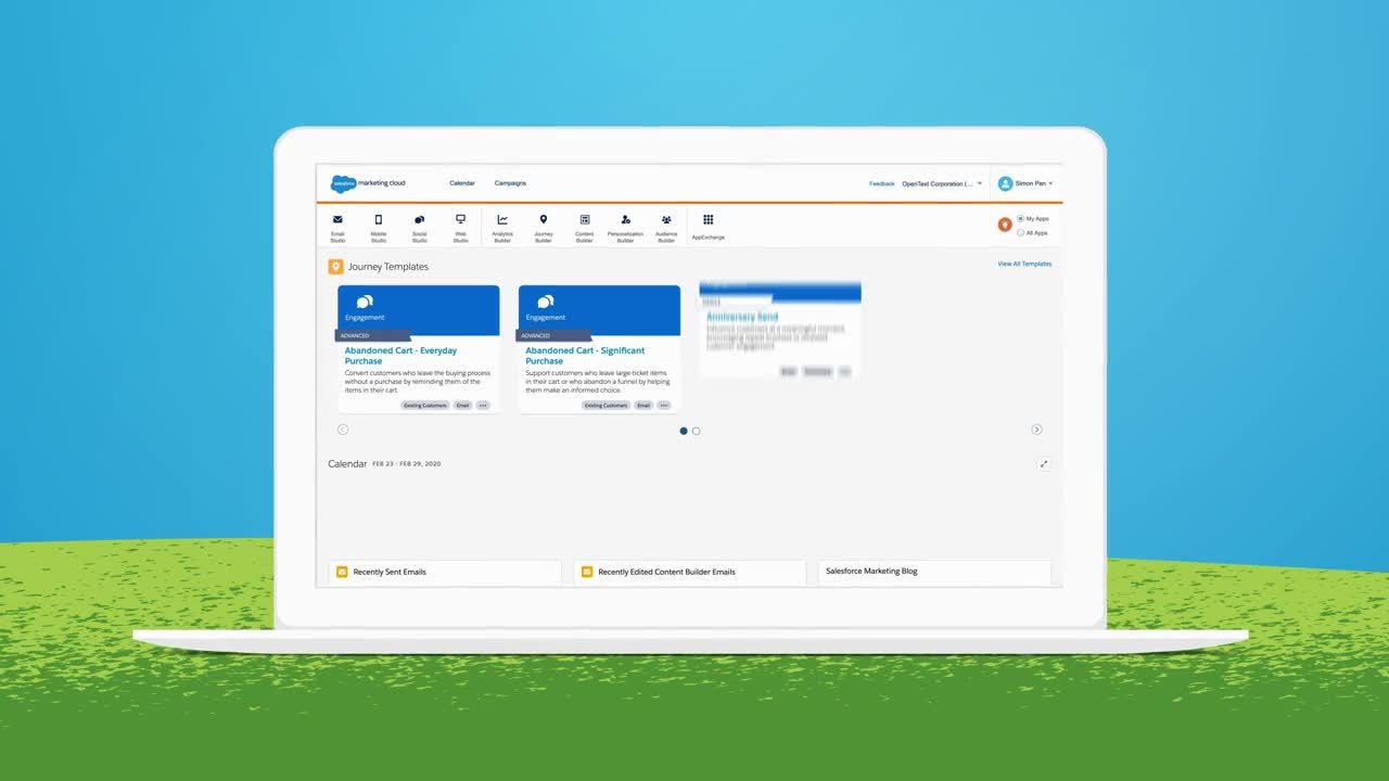 OpenText Media Management integration for SFMC.
