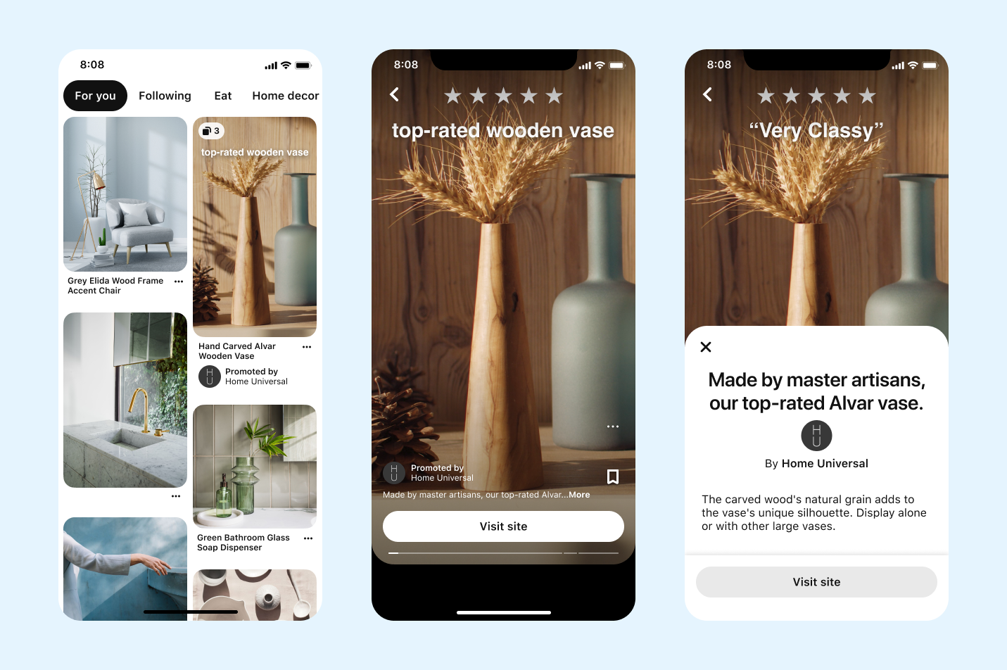 Pinterest offers