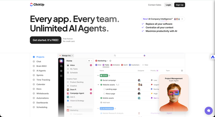 ClickUp screenshot