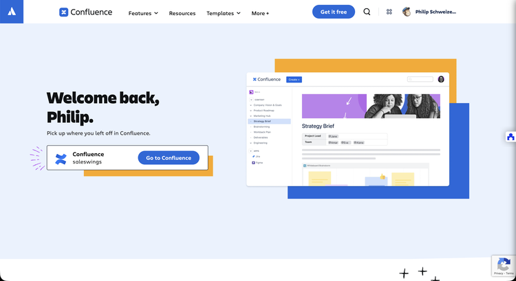 Confluence screenshot