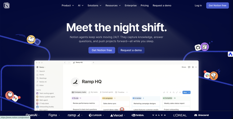 Notion screenshot
