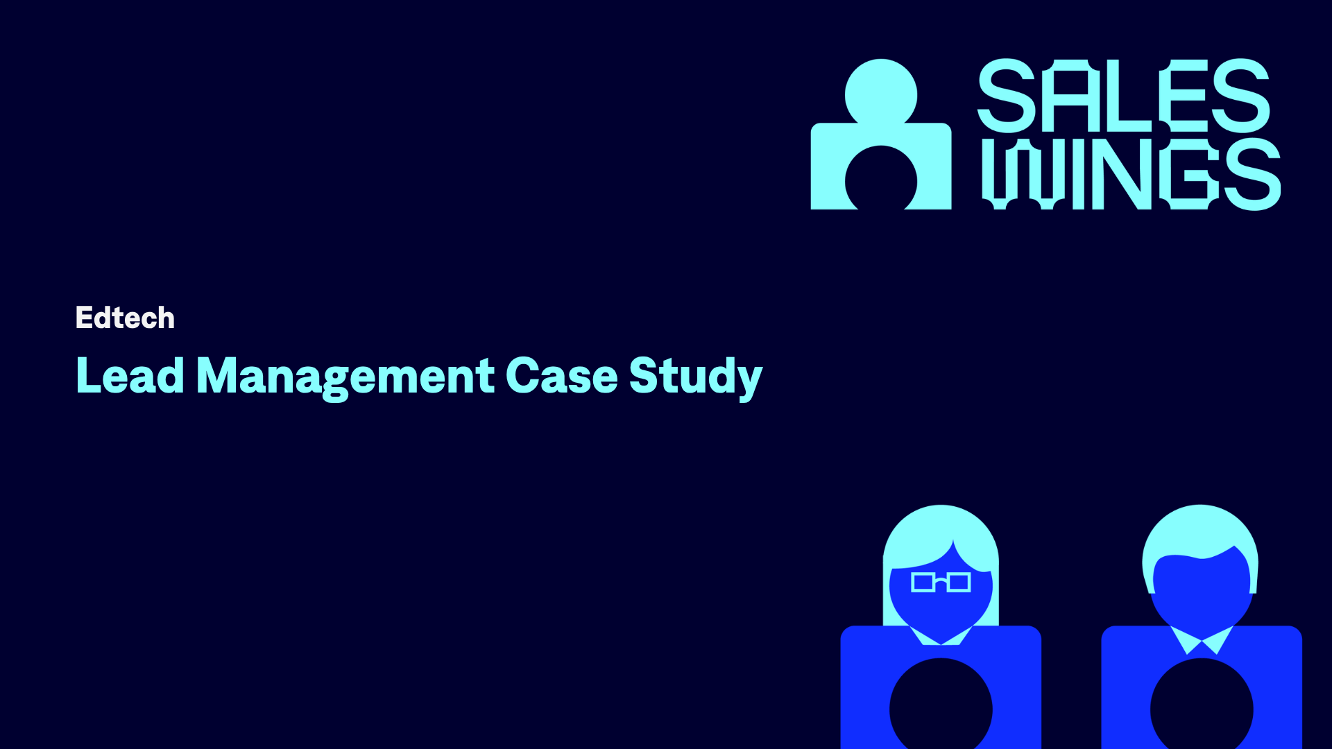 Edtech lead management case study header image